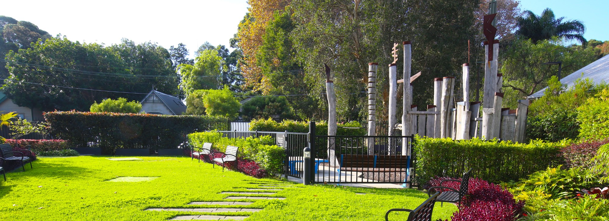 KIDS PLAY GROUND/ROSE GARDEN